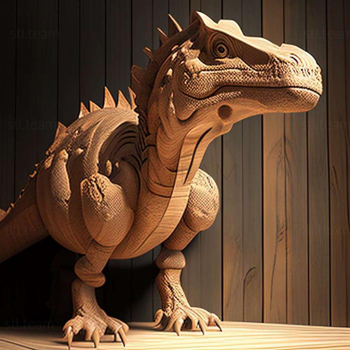 3D model Rebbachisaurus (STL)